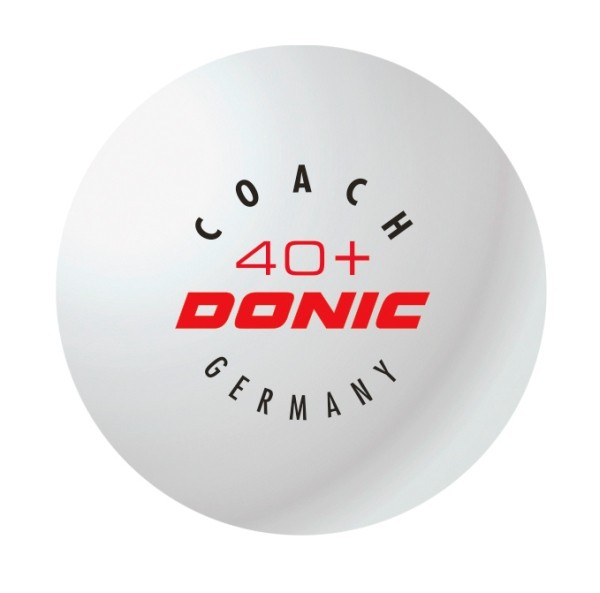 Yüksək Keyfiyyətli DONIC 40+ Bəyaz Selüloidsiz Plastik Masaüstü Tenisi Topu