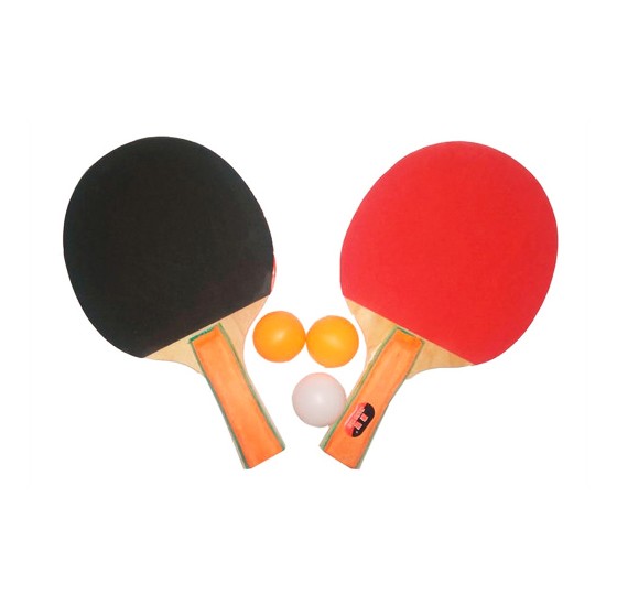 Kangwei Racket 3 Ping Pong Balls 1 Cüt Kangwei Stolüstü Tennis Raketkası Seti