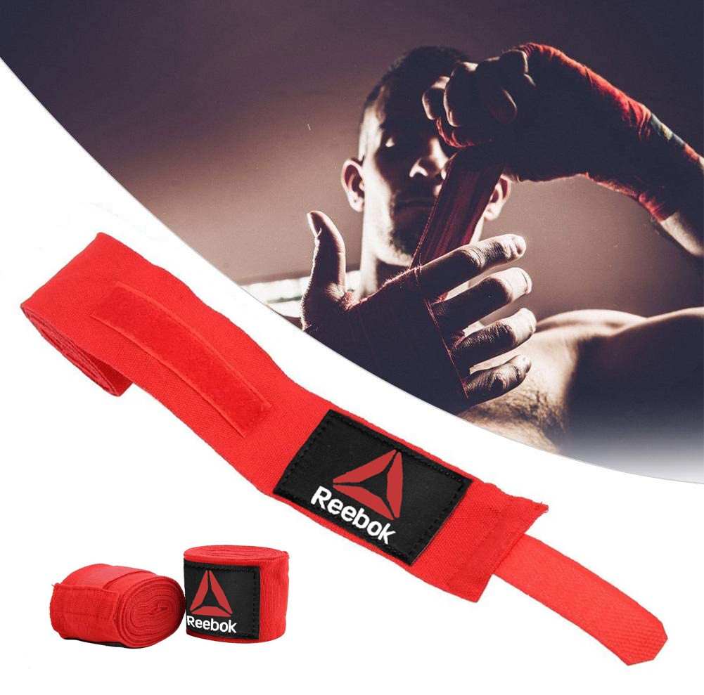 Kingboks, MMA Üçün İdman Sarğısı Reebok Boks Sarğısı 2 x Pambıq Reebok Bint Velcro sarğı