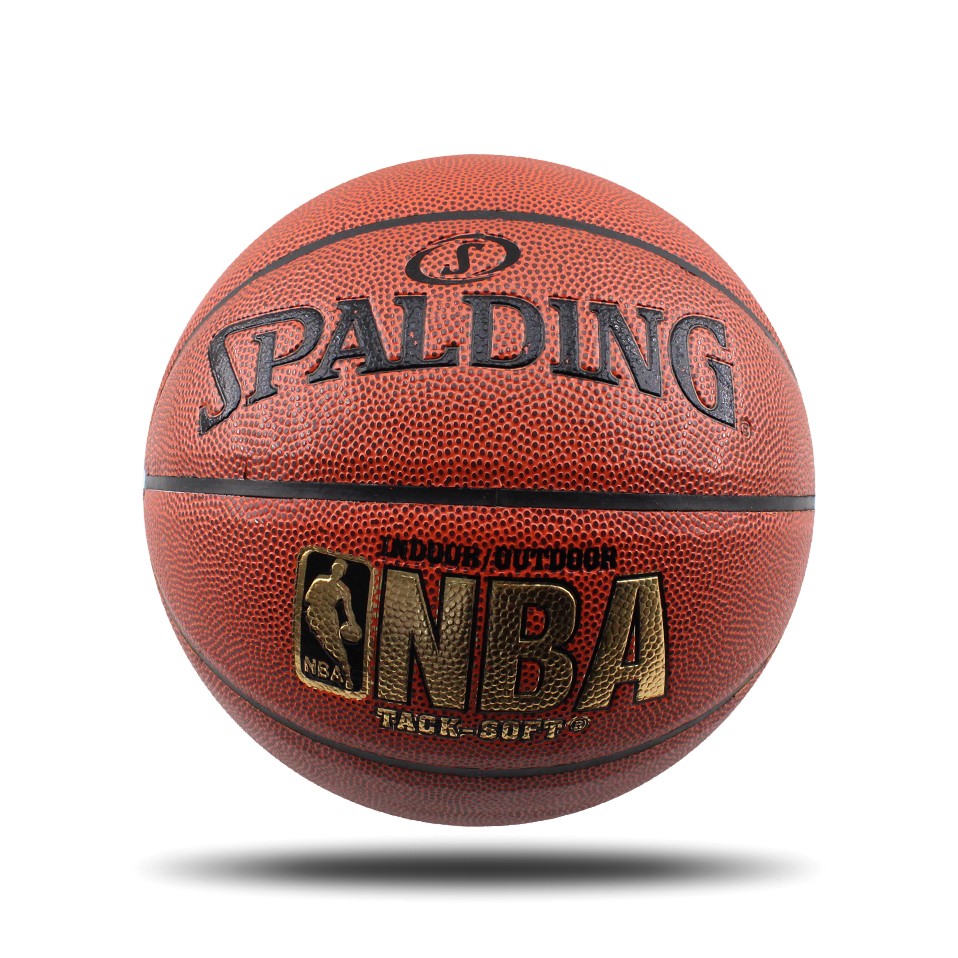 Orijinal Spalding NBA Tack-Soft Kompozit Basketbol Topu Dəri Üzlükli Peşəkar Basketbol Topu Ölçüsü 7