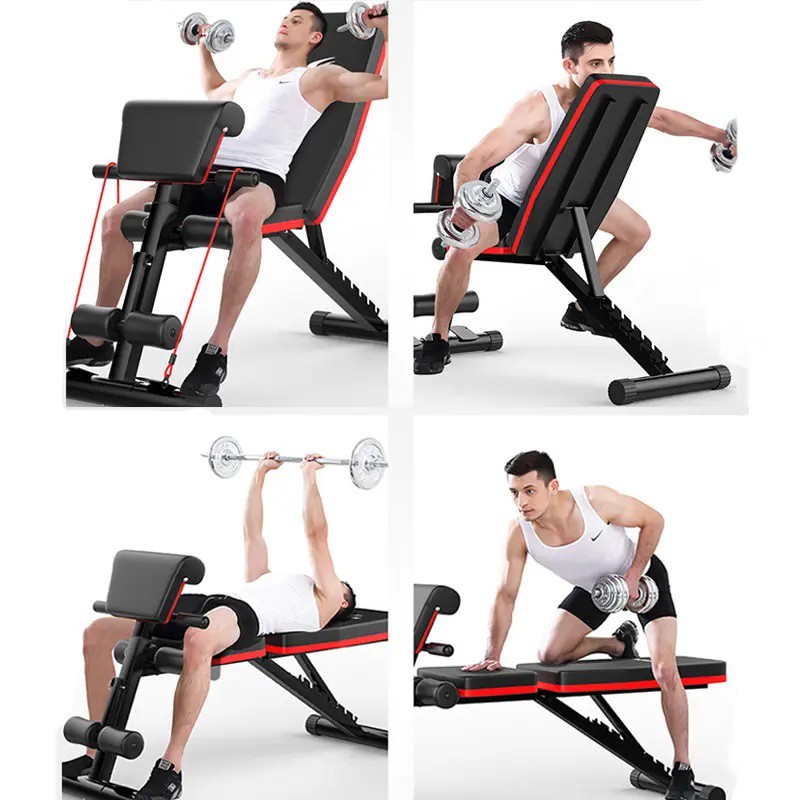 Məşqlər Üçün Press Stolu Qatlana Bilən Çoxməqsədli Fitness Stolu