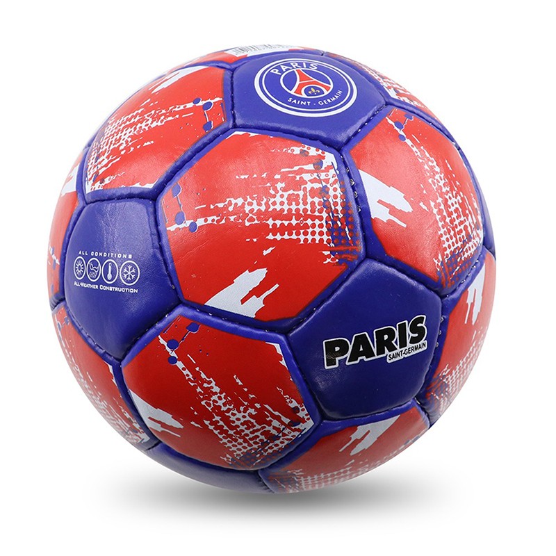 Göy Qırmızı Dizaynda Paris Saint Germain Futbol Topu No5