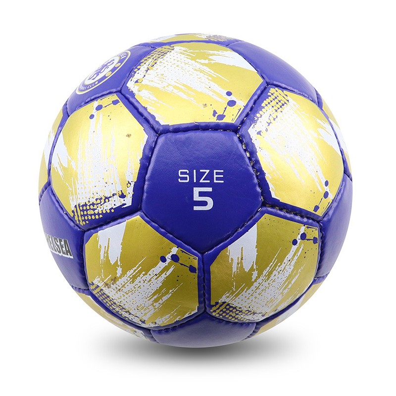 Rəngbərəng Chelsea Futbol Topu 5 Nömrəli Kamanda Oyunu Üçün Futbol Topu