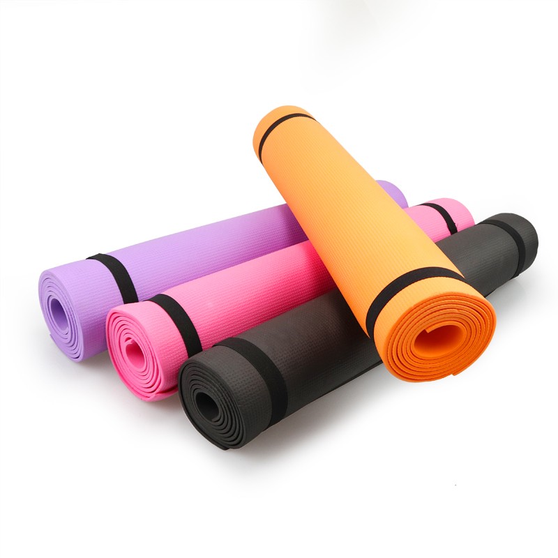 Yoqa Üçün Mat Aspo PVC 0.6 sm Qalınlıqda Yoga Fitness Xalçası Yoga Mat