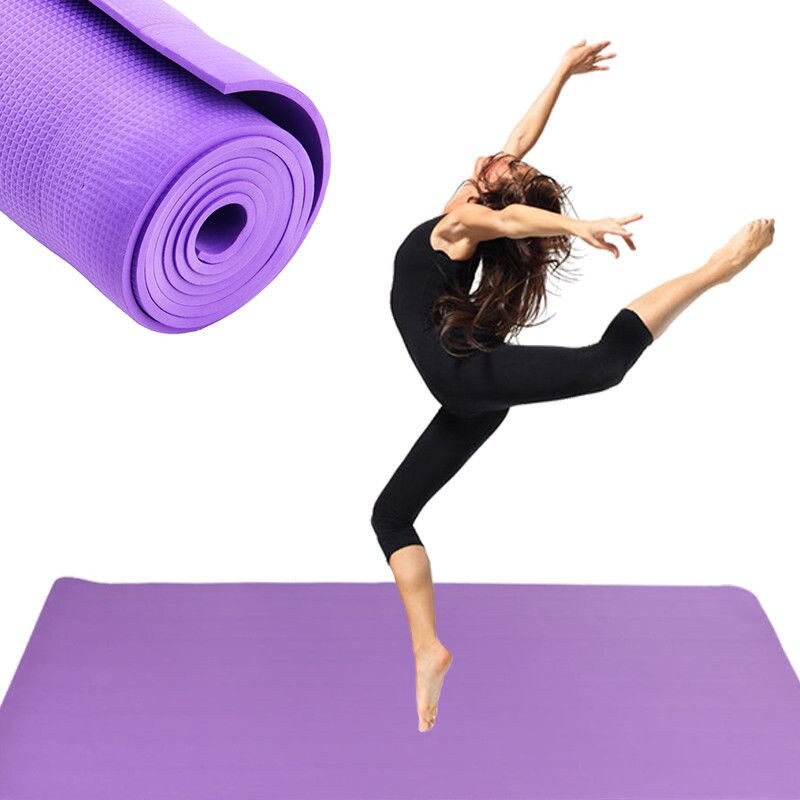 Ekoloji Təmiz Yoga Mat 0.4 mm Nəmə Davamlı Yoga Mat