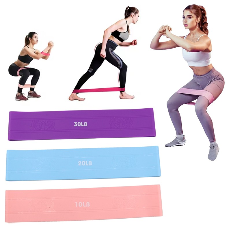 3-lü Fitness Müqavimət Bandı