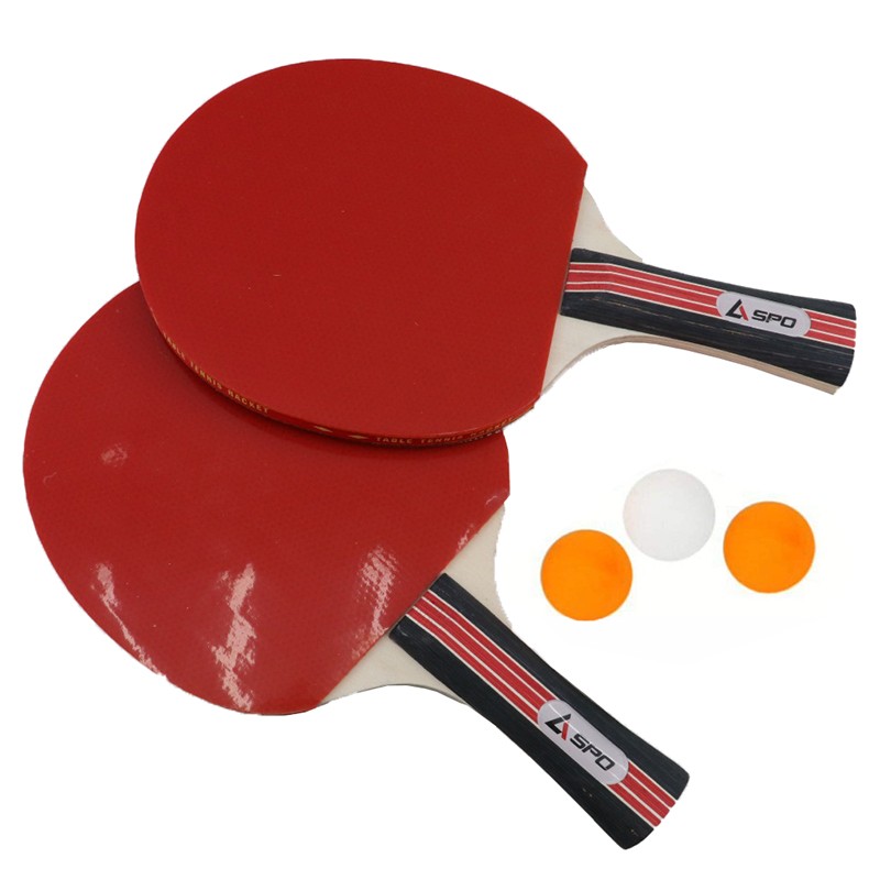 Xüsusi Dizaynda ASPO Stolüstü Tennis Raketkası 3 Ping Pong Topu