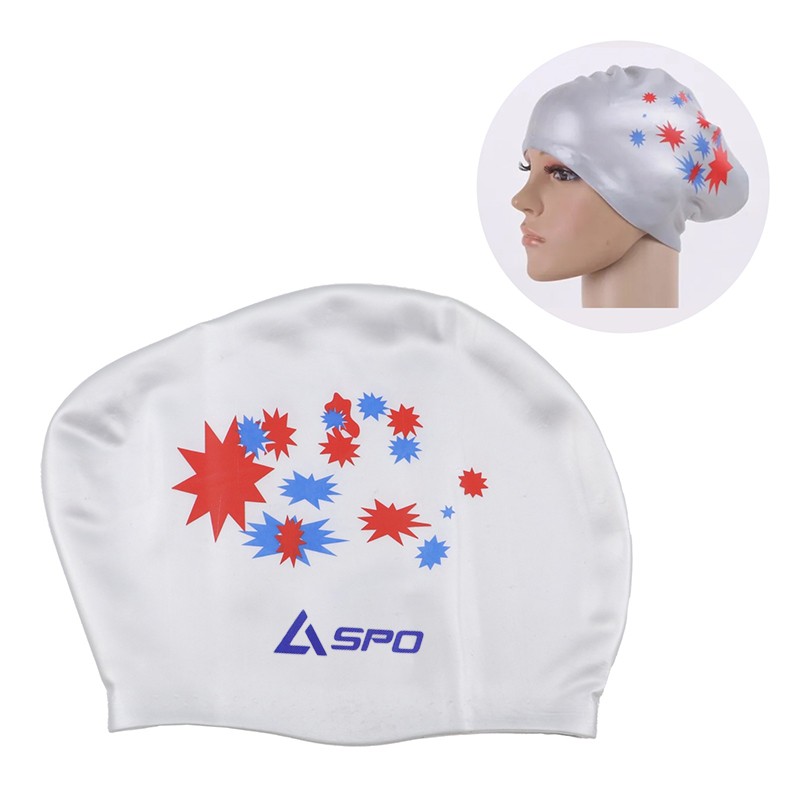 Üzgüçülük papağı Aspo uzun saçlar üçün üzgüçülük papağı
