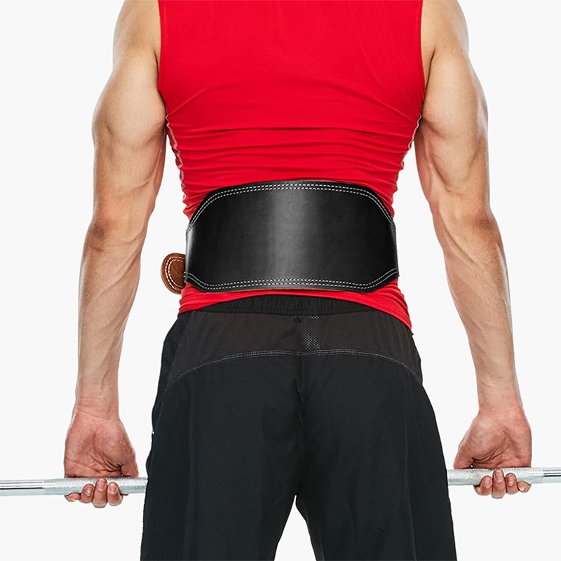 Dəri ağır atletika idman kəməri