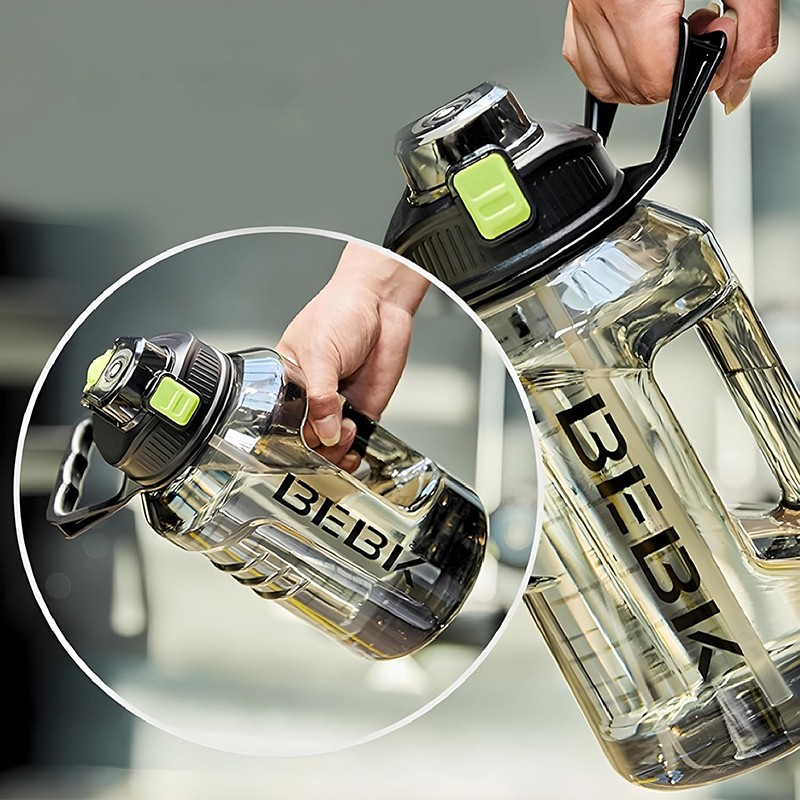 İri Hecimli Şəffaf su qabı 3.8 l