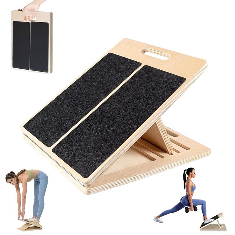 Ayaq məşqləri üçün Tənzimlənən taxta lövhə